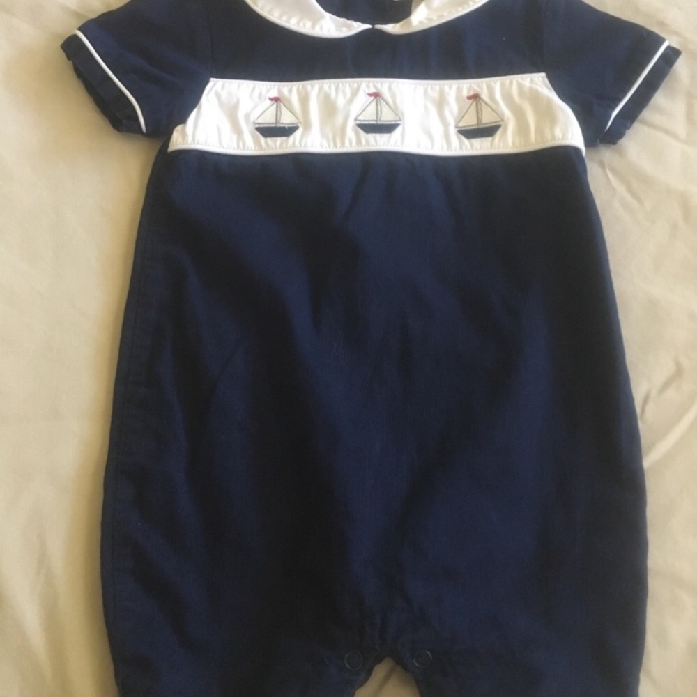 Janie and Jack sailboat one piece